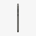 ACS05722 - Galaxy S23 Case Neo Hybrid in gunmetal showing the side with volume controls