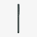 ACS06088 - Galaxy S23 Case Optik Armor in abyss green showing the side with volume controls