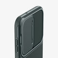 ACS06088 - Galaxy S23 Case Optik Armor in abyss green showing the back zoomed in on camera lens
