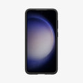ACS05687 - Galaxy S23 Plus Case Optik Armor in black showing the front