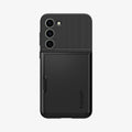 ACS05676 - Galaxy S23 Plus Case Slim Armor CS in black showing the back