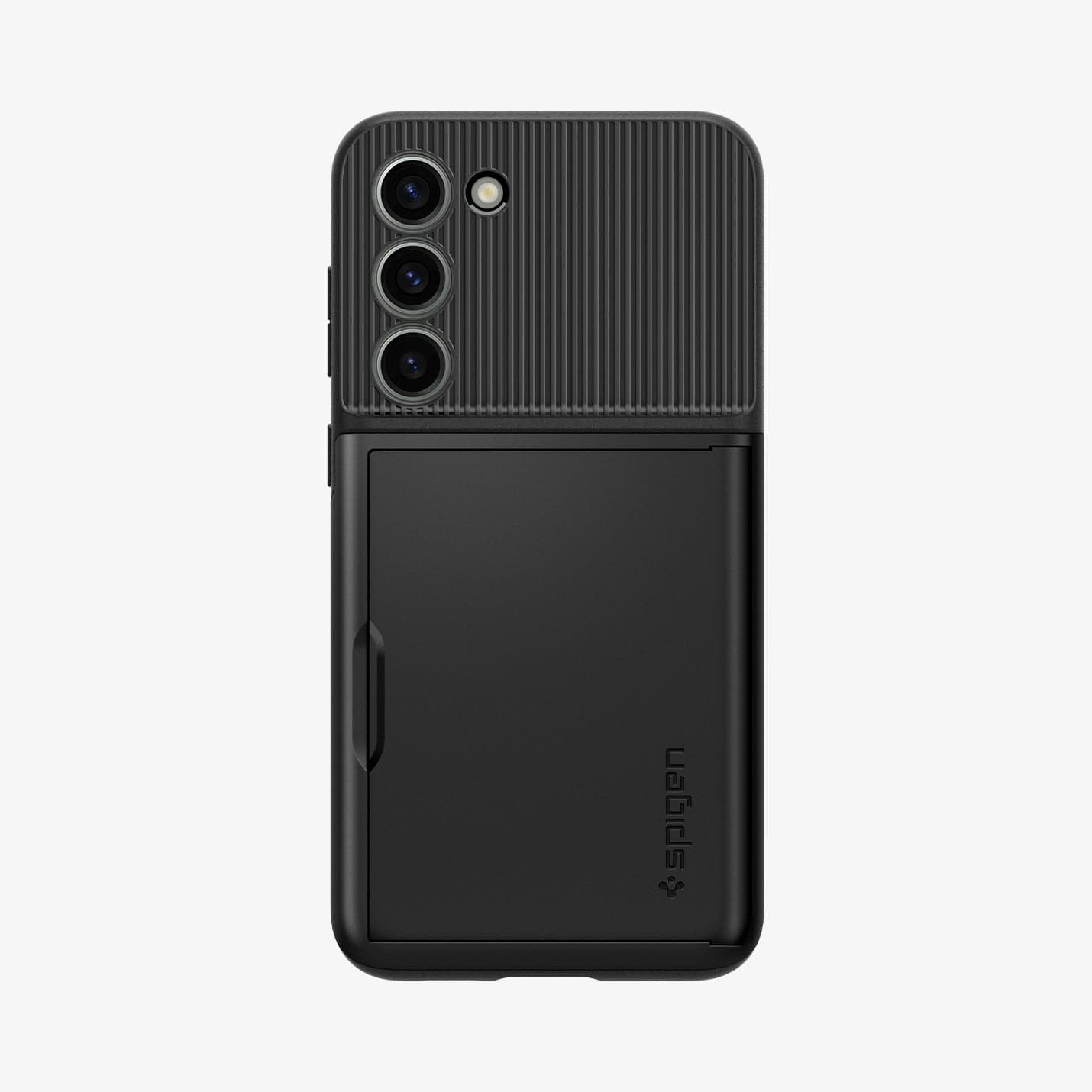 ACS05676 - Galaxy S23 Plus Case Slim Armor CS in black showing the back