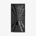 ACS05639 - Galaxy S23 Ultra Case Optik Armor in black showing the inside of case