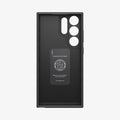 ACS05609 - Galaxy S23 Ultra Case Thin Fit in black showing the inside of case