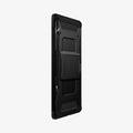 ACS01609 - Galaxy Tab S8 Plus Case Tough Armor Pro in black showing the back and side