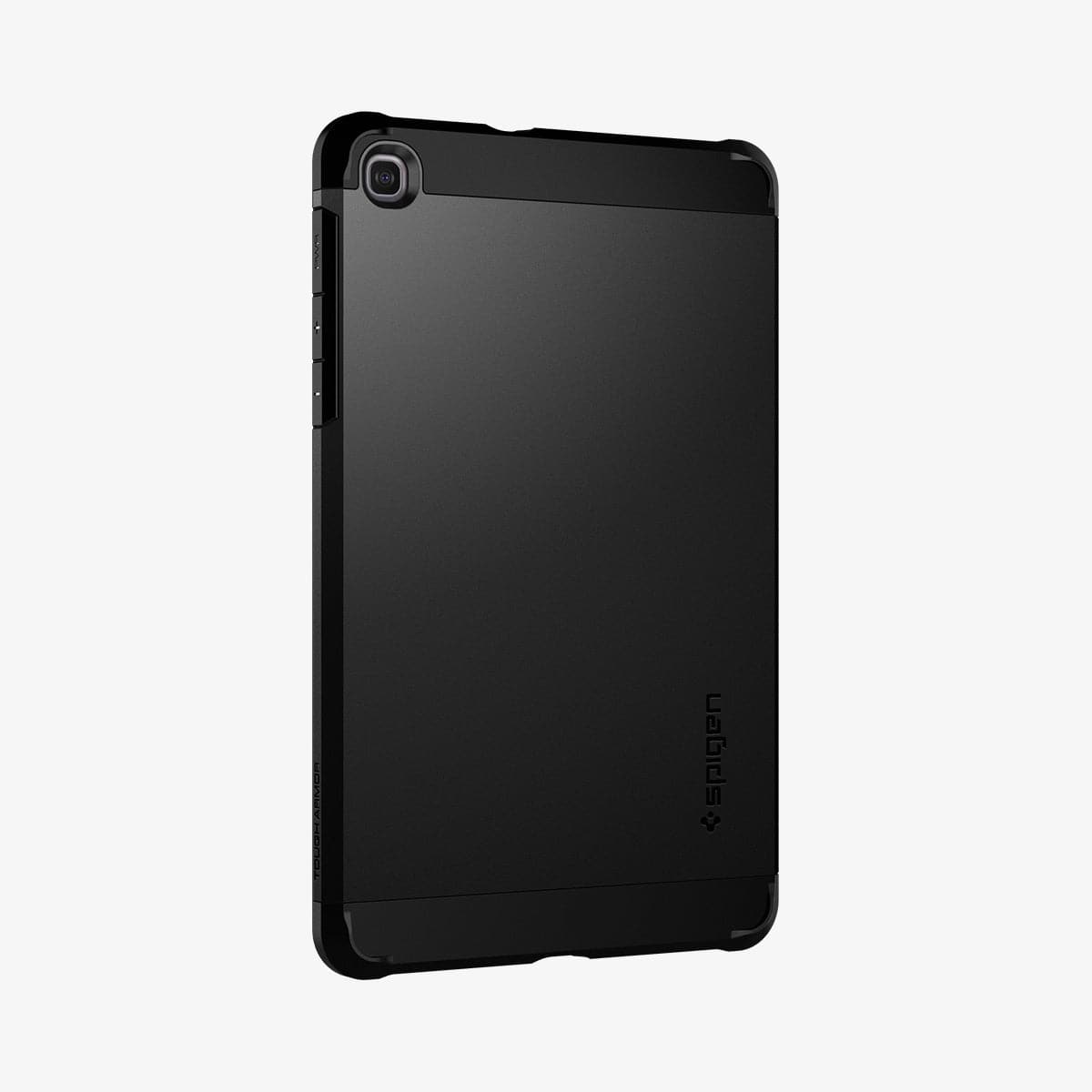 ACS00927 - Galaxy Tab A 8.4" Case Tough Armor in black showing the back and partial side