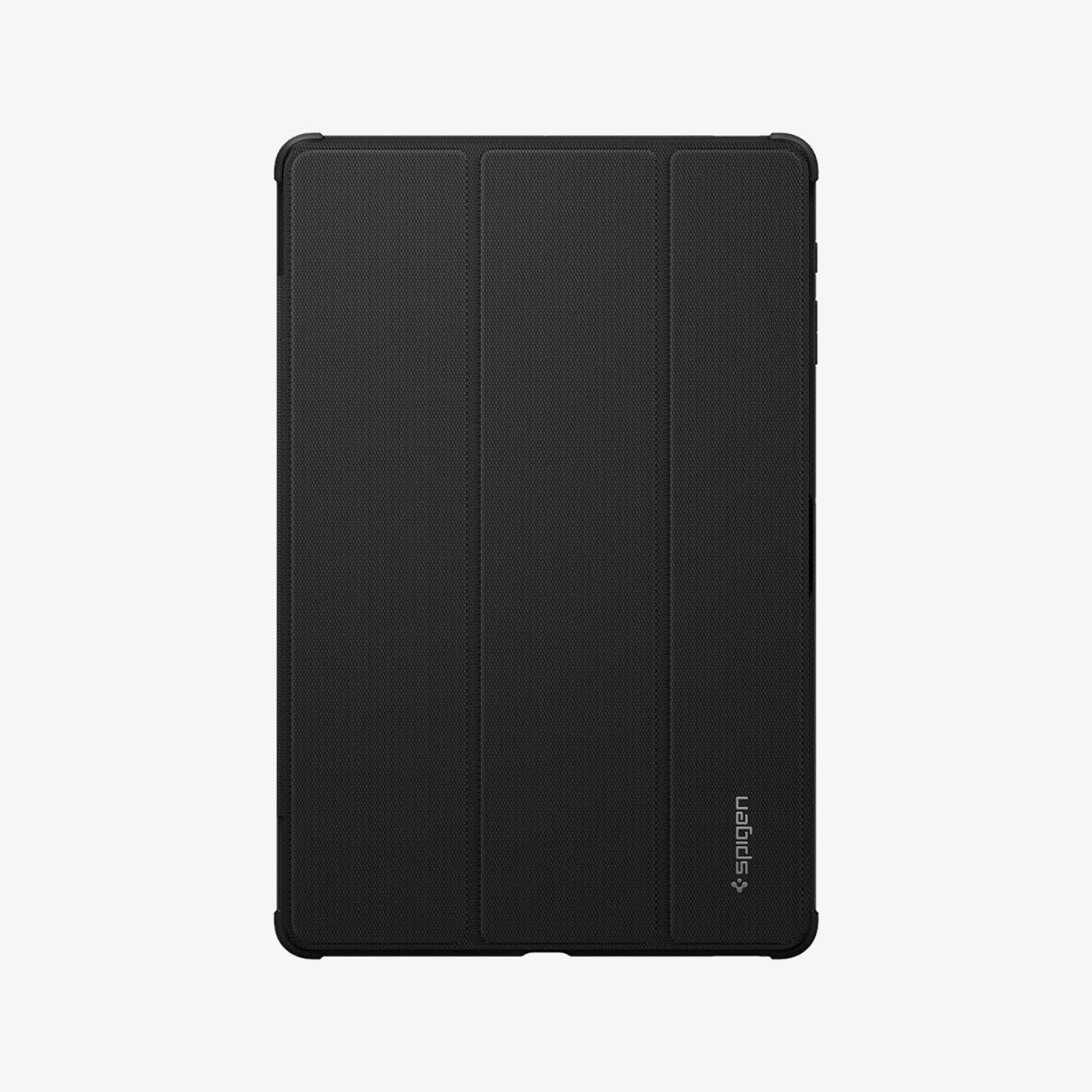 ACS03007 - Galaxy Tab S7 FE Case Rugged Armor Pro in black showing the front