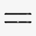 ACS03008 - Galaxy Tab S7 FE Case Tough Armor Pro in gunmetal showing the top and bottom with precise cutouts