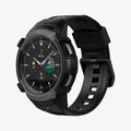 ACS03652 - Galaxy Watch 4 Classic (46mm) Case Rugged Armor Pro in charcoal gray showing the front and inside of band