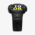 ACS03165 - Galaxy Watch 5/4 (40mm) Case Rugged Armor Pro in charcoal gray showing the bottom and front