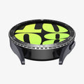 ACS06865 - Galaxy Watch 6 (44mm) Bezel Tune in black showing the front and bottom