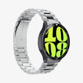 ACS06865 - Galaxy Watch 6 (44mm) Bezel Tune in black showing the front, side and partial inside of band