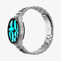 ACS06865 - Galaxy Watch 6 (44mm) Bezel Tune in black showing the front, side and inside of band
