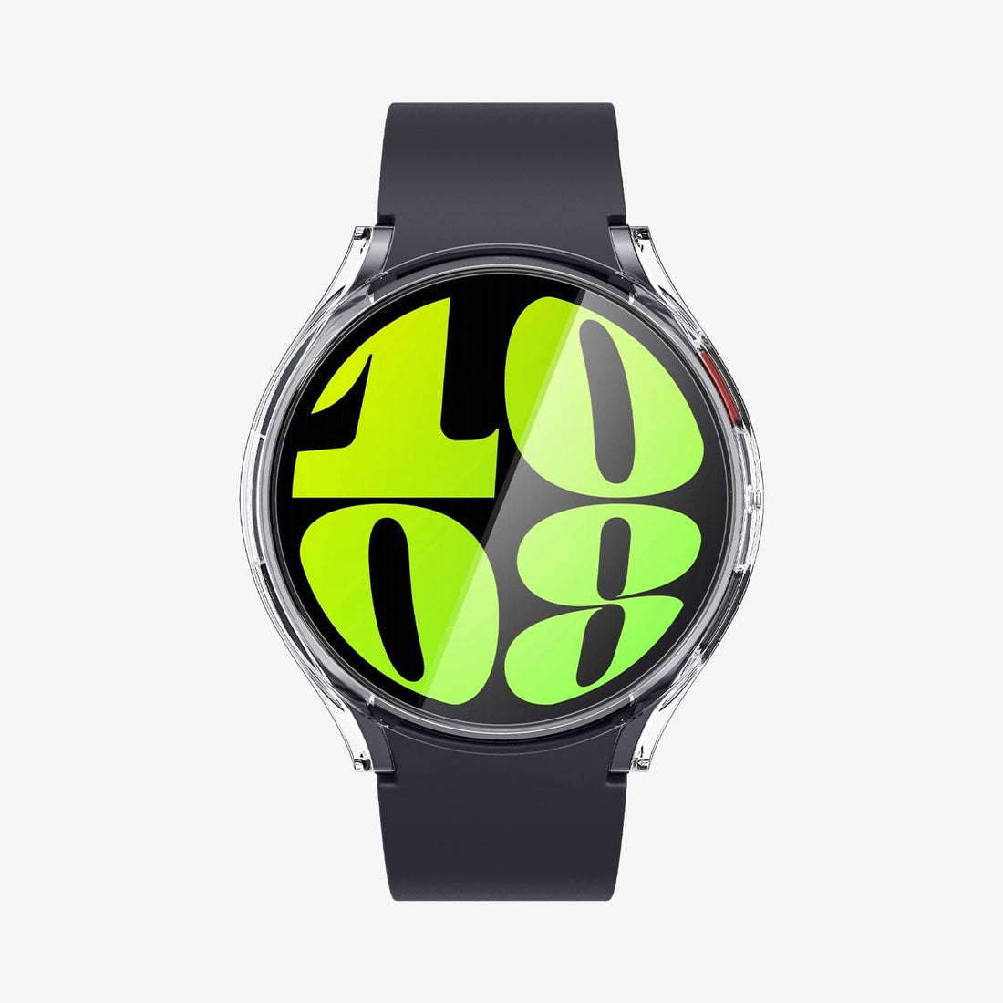 ACS06497 - Galaxy Watch 6 (44mm) Case Ultra Hybrid in crystal clear showing the front