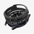 ACS06395 - Galaxy Watch 6 Classic (43mm) Case Liquid Air in matte black showing the case hovering above the watch face