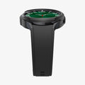 ACS06394 - Galaxy Watch 6 Classic (47mm) Case Liquid Air in matte black showing the bottom and partial front