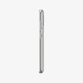 ACS00792 - Galaxy S20 Ultra Hybrid Case in crystal clear showing the side