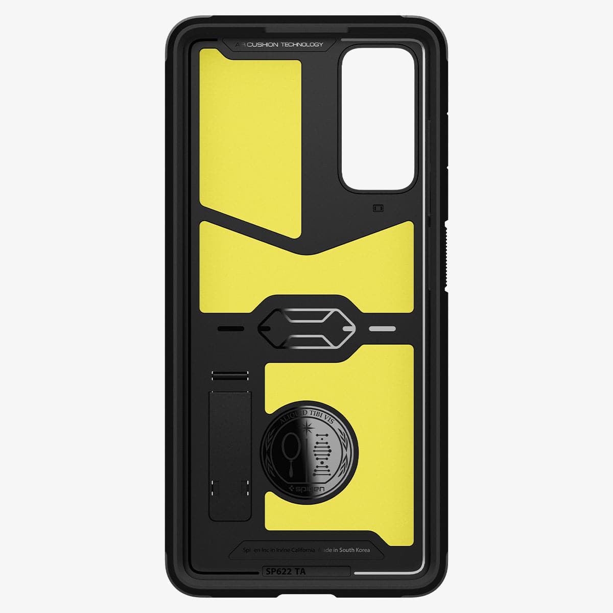 ACS02279 - Galaxy S20 FE Tough Armor Case in black showing the inside of case