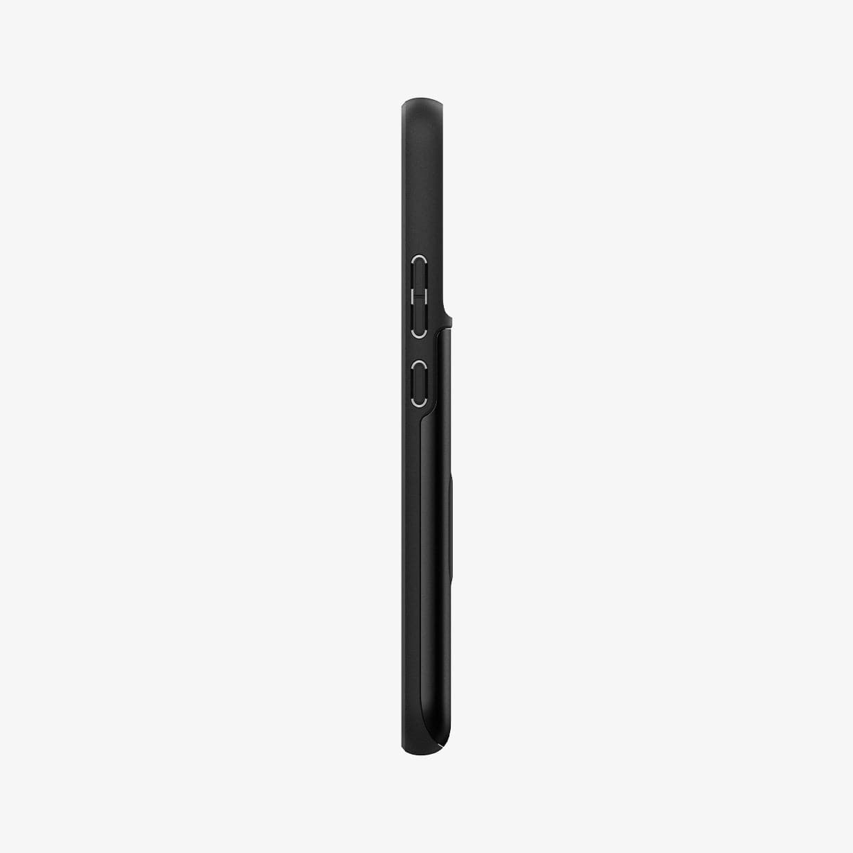 ACS03961 - Galaxy S22 Plus 5G Case Slim Armor CS in black showing the side with volume controls