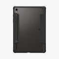 ACS07077 - Galaxy Tab S9 Case Ultra Hybrid Pro in black showing the back