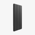 ACS07077 - Galaxy Tab S9 Case Ultra Hybrid Pro in black showing the front and side
