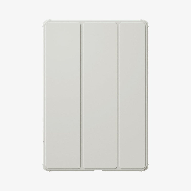 ACS06836 - Galaxy Tab S9+ Case Ultra Hybrid Pro in gray showing the front