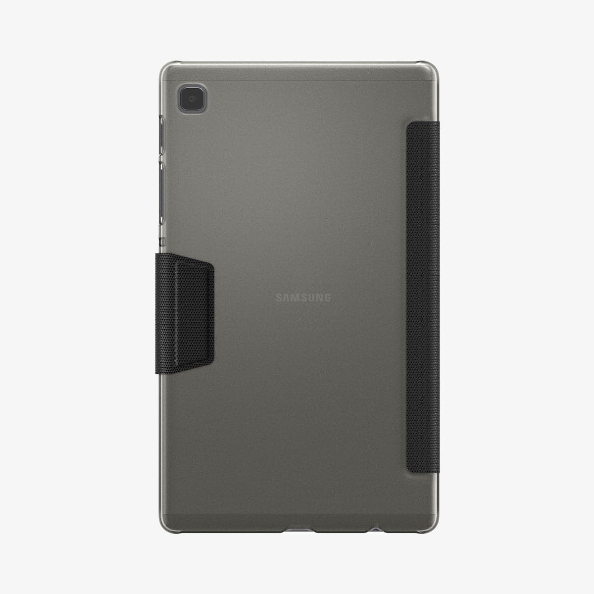 ACS02864 - Galaxy Tab A7 Lite Case Liquid Air Folio in black showing the back