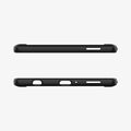 ACS02863 - Galaxy Tab A7 Lite Case Rugged Armor in matte black showing the top and bottom with precise cutouts