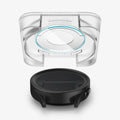 AGL05346 - Galaxy Watch 5 Pro (45mm) Screen Protector EZ FIT GLAS.tR showing the ez fit tray hovering above the watch face