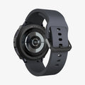 ACS06393 - Galaxy Watch 6 (40mm) Case Liquid Air in matte black showing the back