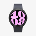 ACS06393 - Galaxy Watch 6 (40mm) Case Liquid Air in matte black showing the front
