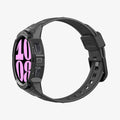 ACS06501 - Galaxy Watch 6 (40mm) Case Rugged Armor Pro in black showing the side, front and inside of band