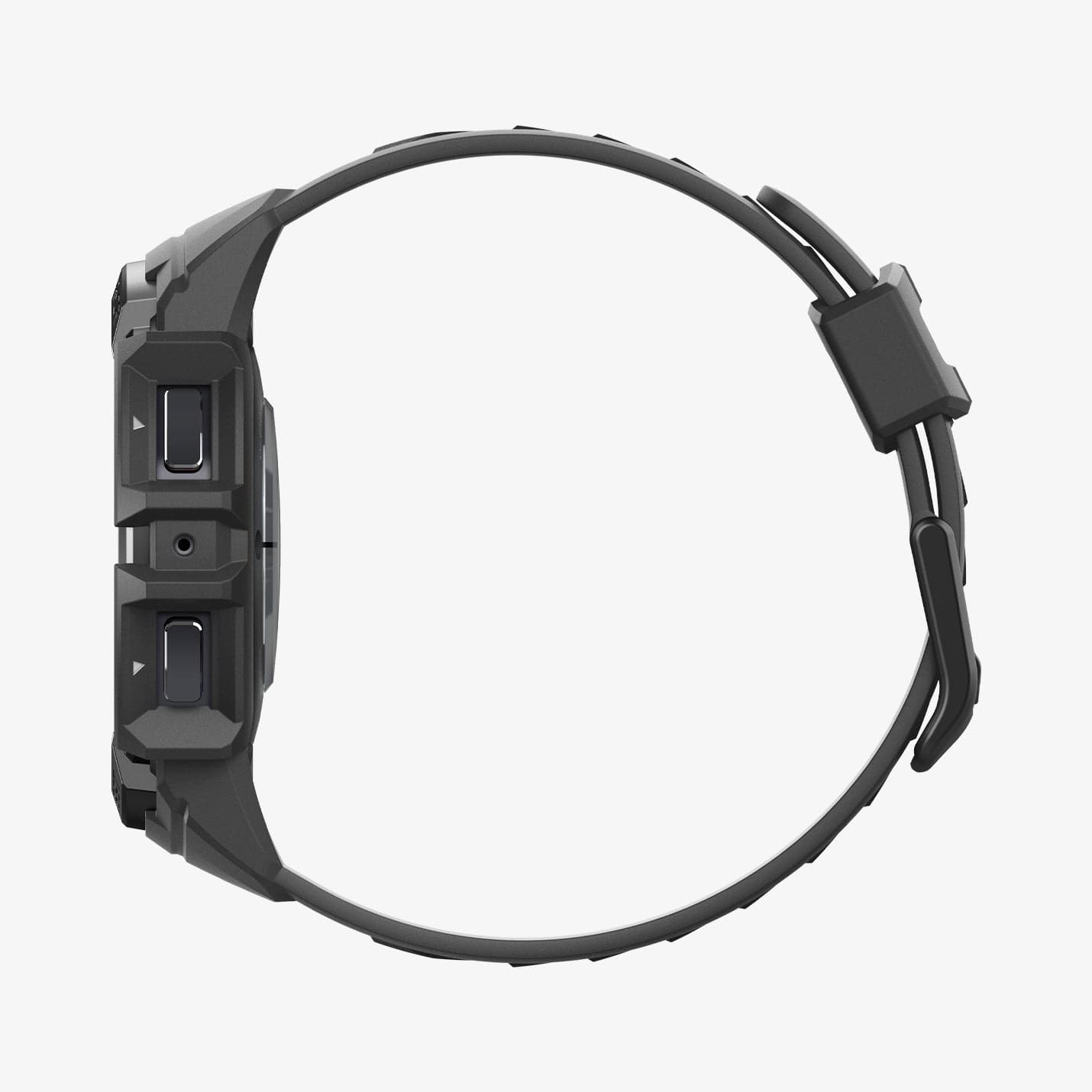 ACS06501 - Galaxy Watch 6 (40mm) Case Rugged Armor Pro in black showing the side