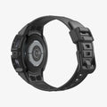 ACS06496 - Galaxy Watch 6 (44mm) Case Rugged Armor Pro in black showing the back and side