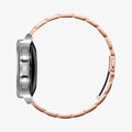 600WB24982 - Galaxy Watch Band (20mm) Modern Fit in rose gold showing the side