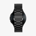 600WB24983 - Galaxy Watch Band (22mm) Modern Fit in black showing the back of band