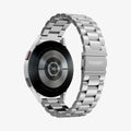 600WB24981 - Galaxy Watch Band (22mm) Modern Fit in silver showing the back and inside of band