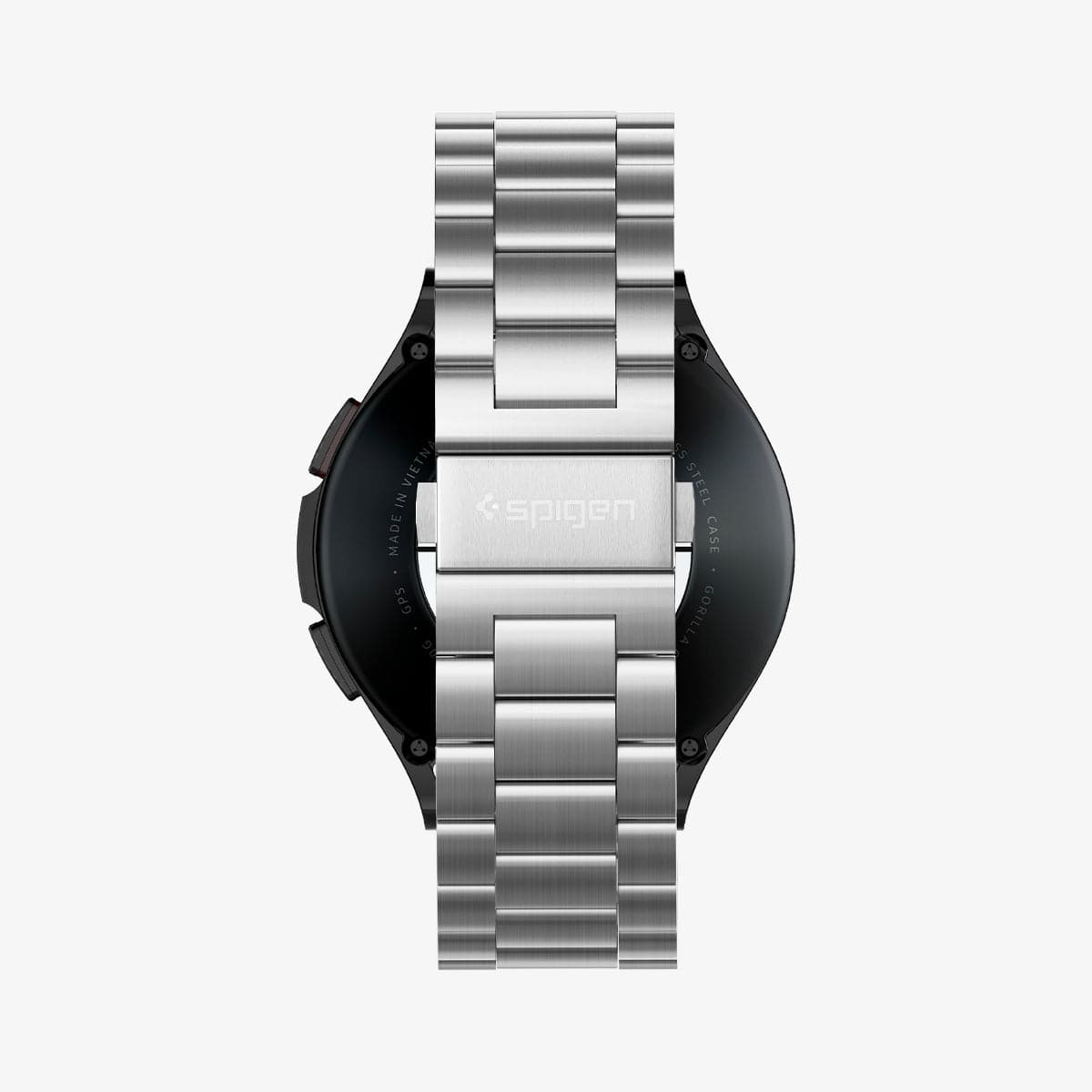 600WB24981 - Galaxy Watch Band (22mm) Modern Fit in silver showing the back