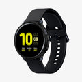 ACS00218 - Galaxy Watch Active 2 (40mm) Case Liquid Air in black showing the front and side