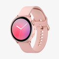 ACS00818 - Galaxy Watch Active 2 (44mm) Case Liquid Air in pink gold showing the front and side