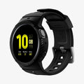 ACS02066 - Galaxy Watch Active 2 (44mm) Case Rugged Armor Pro in black showing the front and inside of band