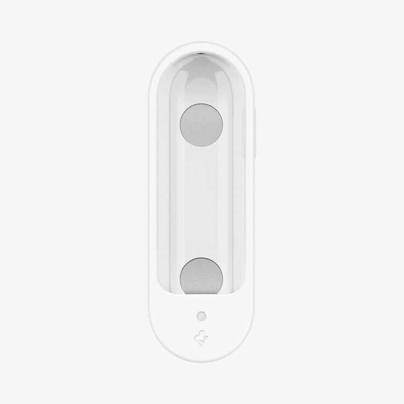 AMP02715 - Chromecast with Google TV Silicone Fit Voice Remote in white showing the inside