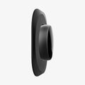AHP03711 - Google Nest Learning Thermostat 3G Wall Plate in black showing the side
