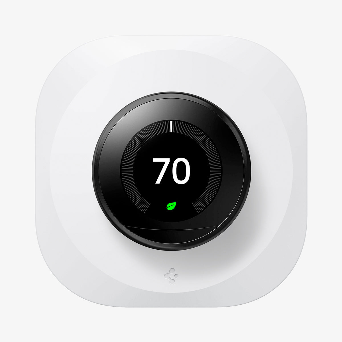 AHP03710 - Google Nest Learning Thermostat 3G Wall Plate in white showing the front