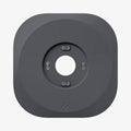 AHP02762 - Google Nest Thermostat Wall Plate in charcoal showing the front