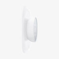 AHP02763 - Google Nest Thermostat Wall Plate in white showing the side and partial front