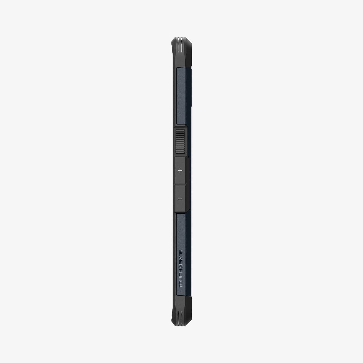 ACS04729 - Pixel 7 Pro Case Tough Armor in metal slate showing the side with volume controls