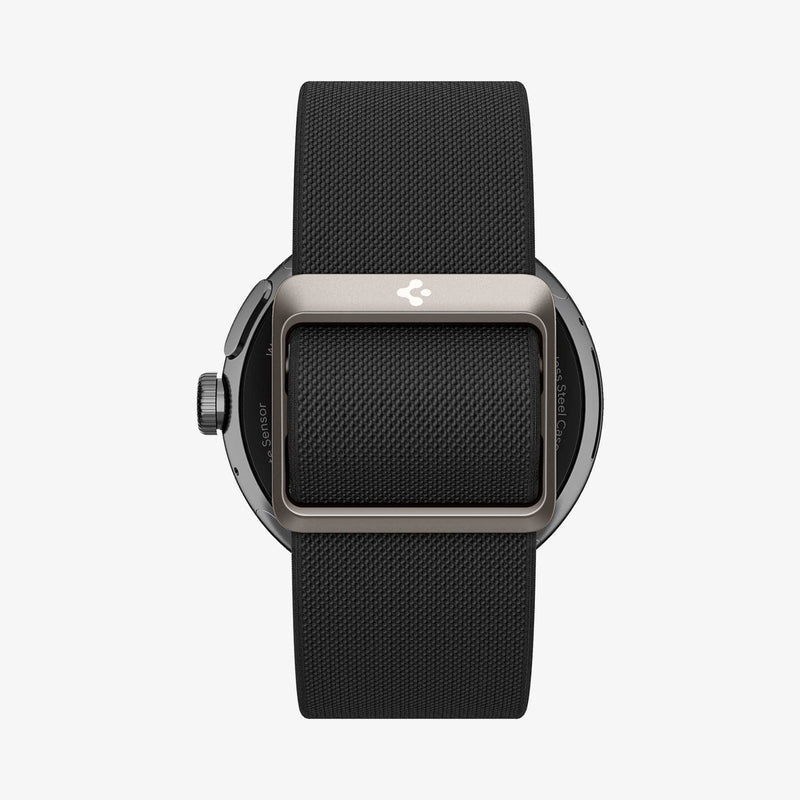 AMP06348 - Pixel Watch Series Case Lite Fit in black showing the back