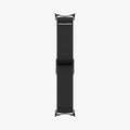 AMP06348 - Pixel Watch Series Case Lite Fit in black showing the watch band laid out flat