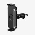 ACP04279 - GTS12W OneTap Wireless Galaxy Fold Car Mount Airvent in black showing the front, bottom and partial back with mount vertical